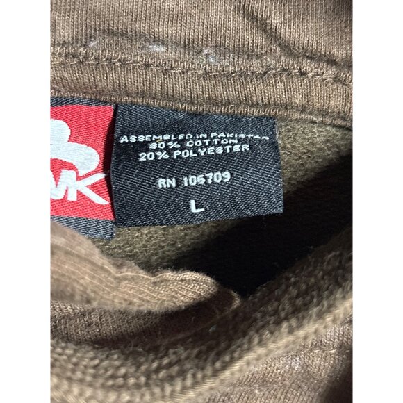 Tony Hawk Brown Hoodie With Skull Print L - Picture 5 of 11